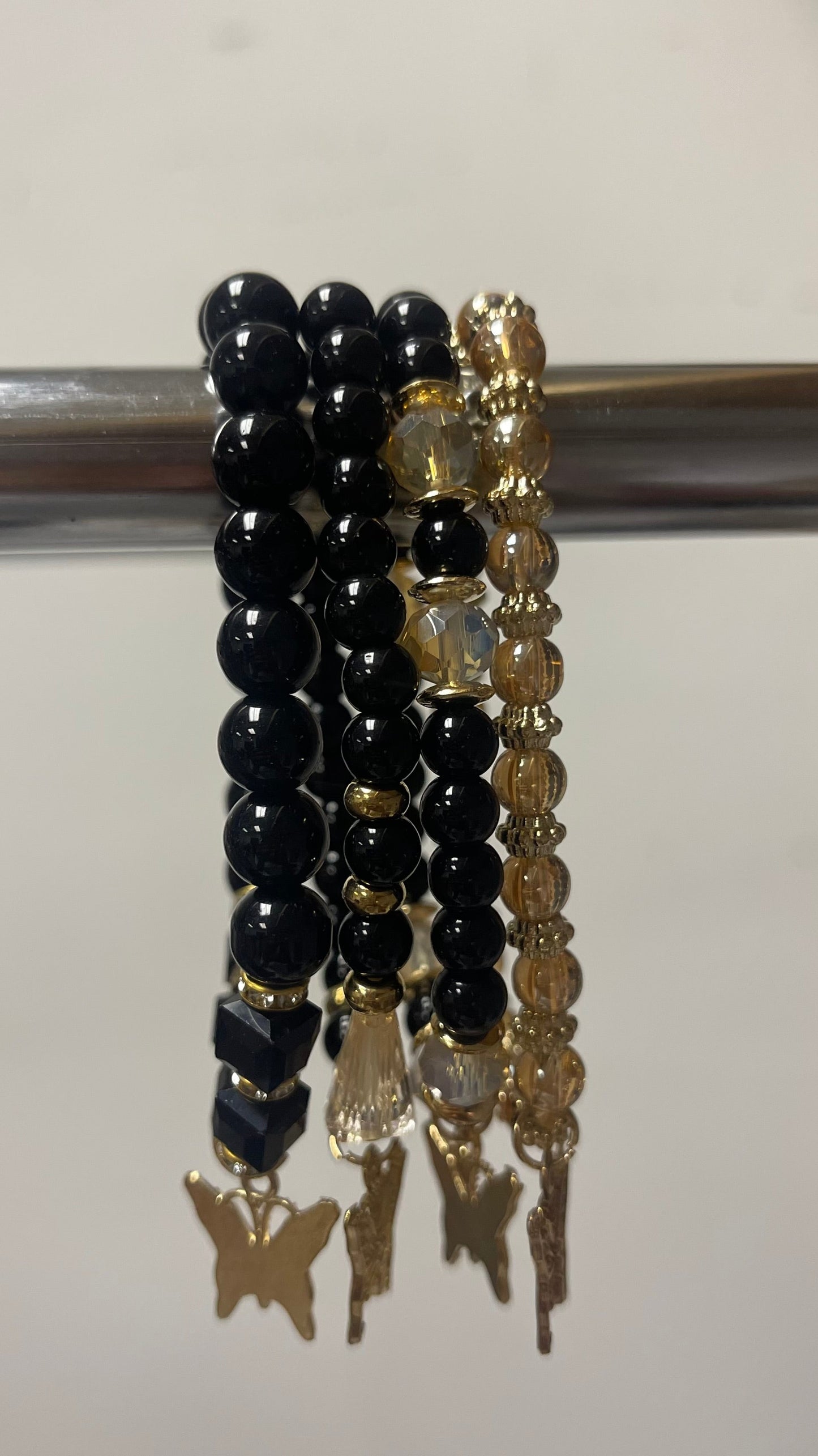 Black Bohemian Bracelets
