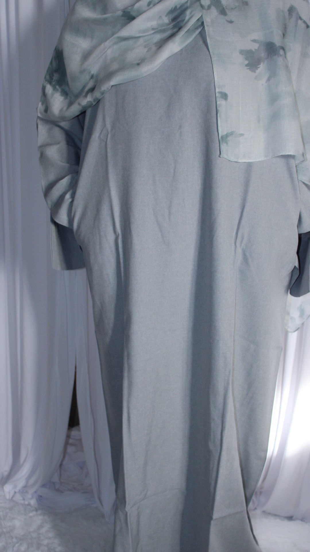 Soft Dune Linen Abaya