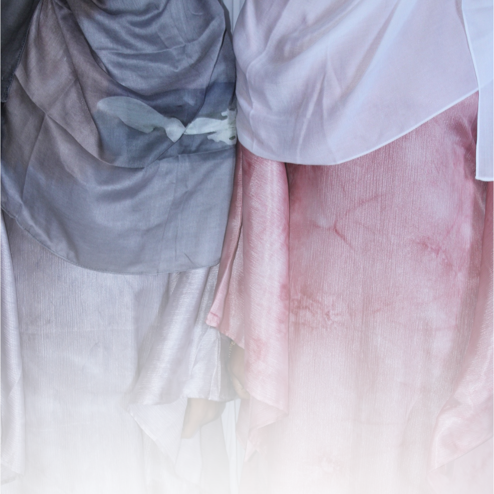 Marble Butterfly Abaya