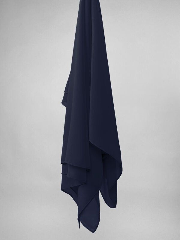 Blue Chiffon Hijab
