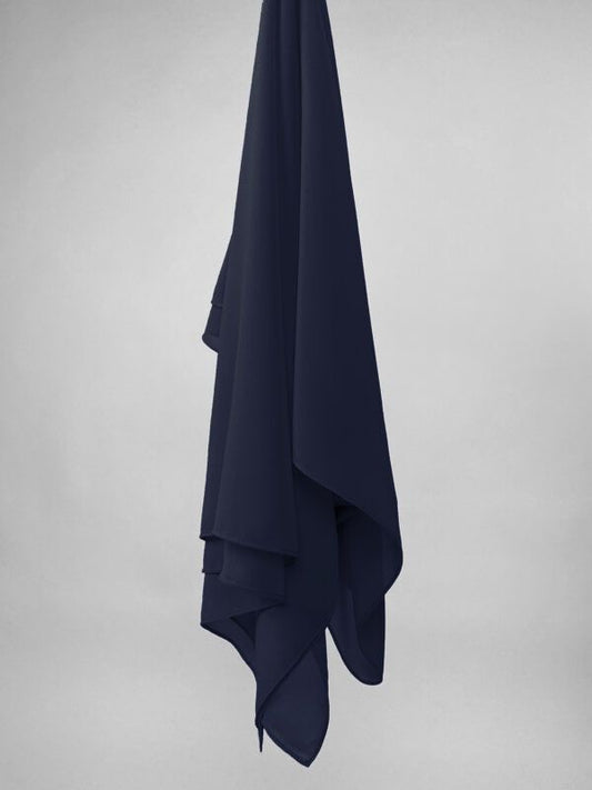 Blue Chiffon Hijab