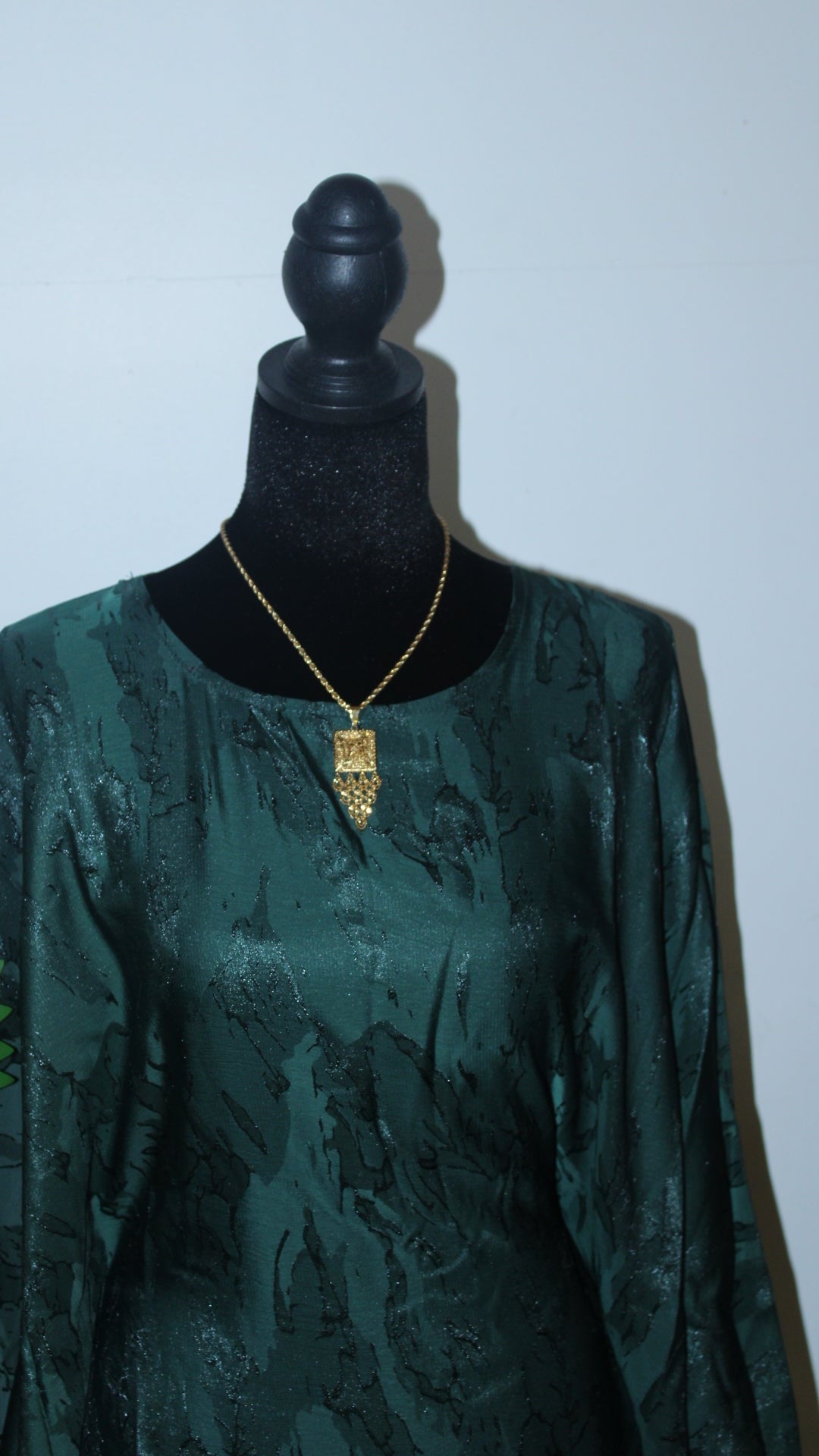 Green Noor Butterfly Abaya