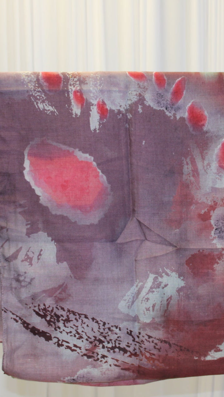 Rose Glow Printed Hijab