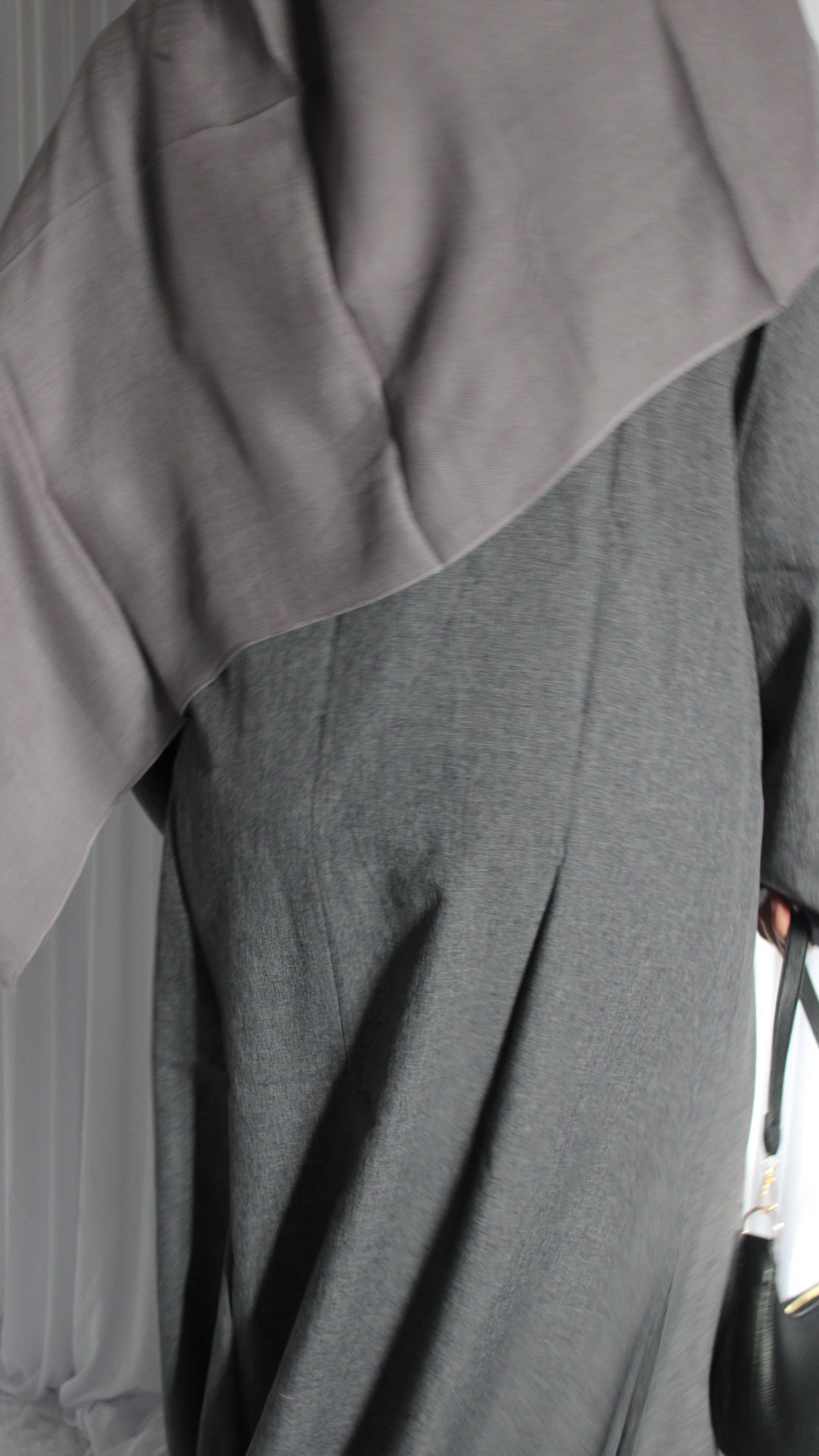 Silver Dune Linen Abaya